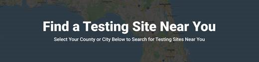 Finding Testing Site Near You